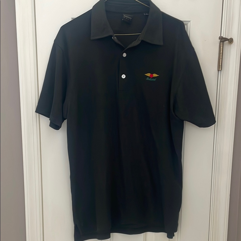 Black Baltusrol  Golf Shirt
